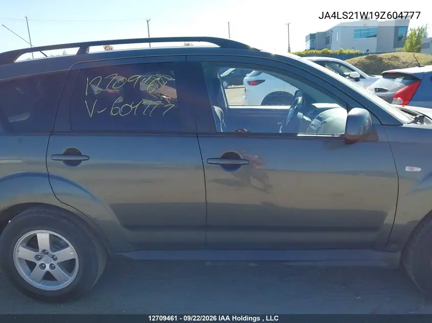 2009 MITSUBISHI OUTLANDER VIN JA4LS21W19Z604777 — фото 13