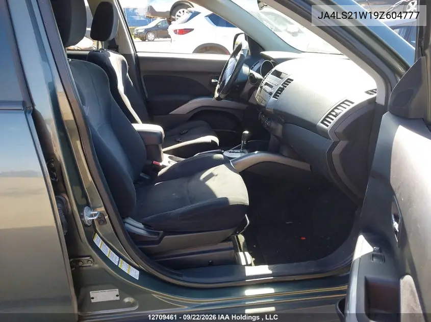2009 MITSUBISHI OUTLANDER VIN JA4LS21W19Z604777 — фото 5