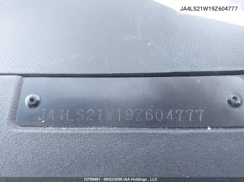 2009 MITSUBISHI OUTLANDER VIN JA4LS21W19Z604777 — фото 9