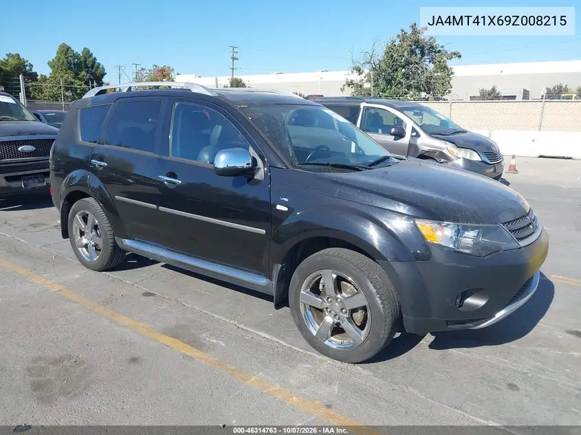 MITSUBISHI OUTLANDER 2009, VIN JA4MT41X69Z008215