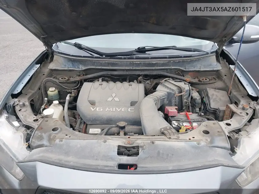 2010 MITSUBISHI OUTLANDER VIN JA4JT3AX5AZ601517 — фото 10