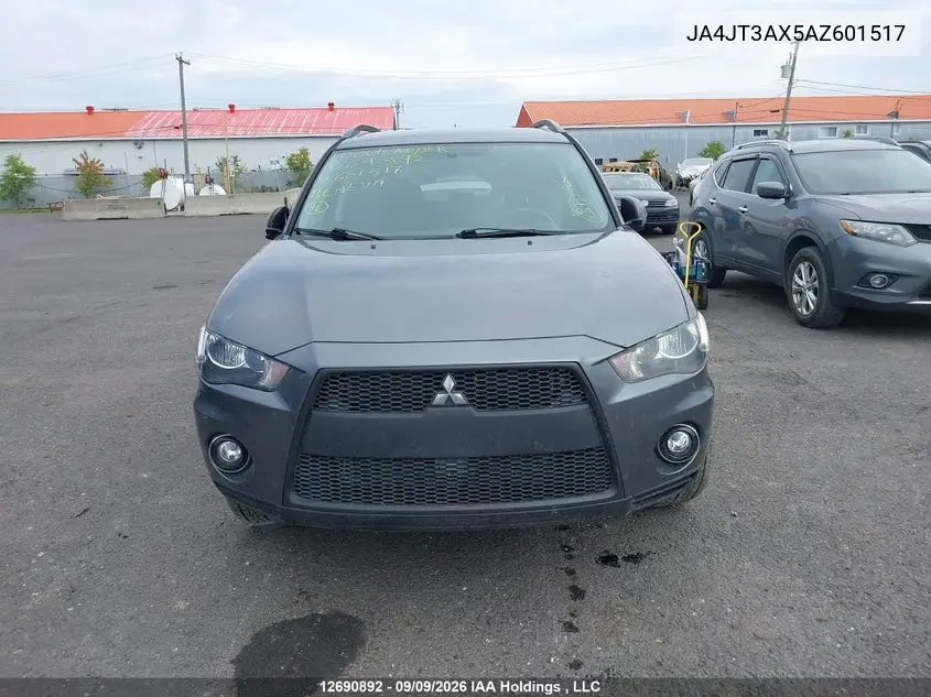 2010 MITSUBISHI OUTLANDER VIN JA4JT3AX5AZ601517 — фото 12