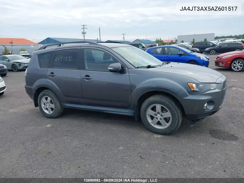 2010 MITSUBISHI OUTLANDER VIN JA4JT3AX5AZ601517 — фото 13