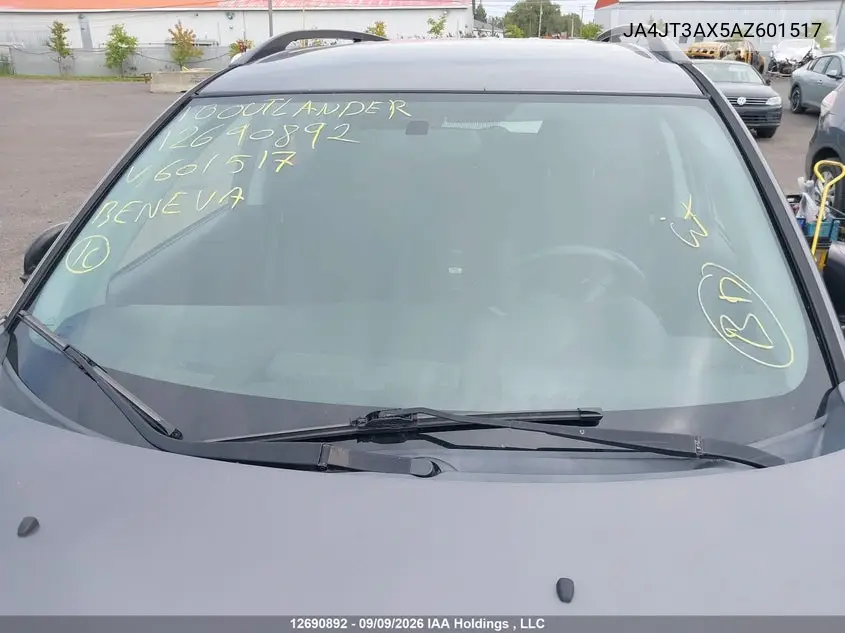 2010 MITSUBISHI OUTLANDER VIN JA4JT3AX5AZ601517 — фото 17