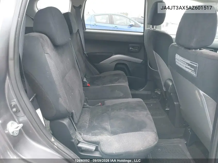 2010 MITSUBISHI OUTLANDER VIN JA4JT3AX5AZ601517 — фото 8
