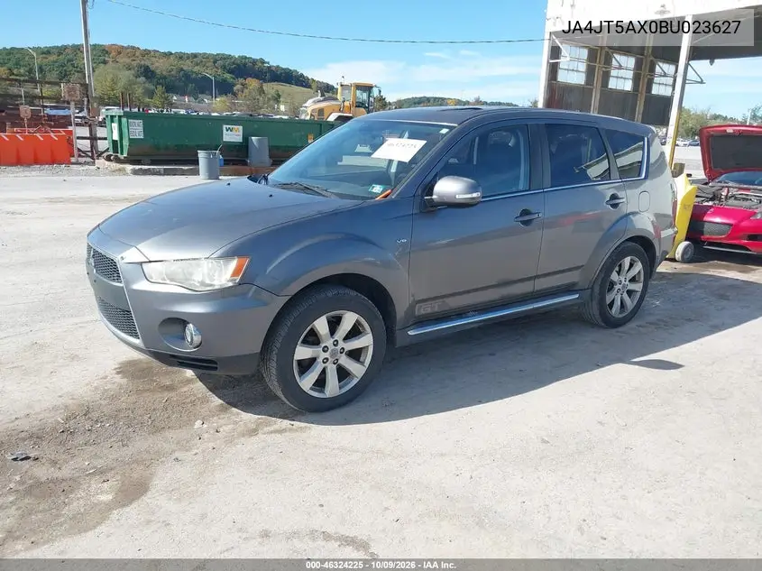 2011 MITSUBISHI OUTLANDER VIN JA4JT5AX0BU023627 — фото 2