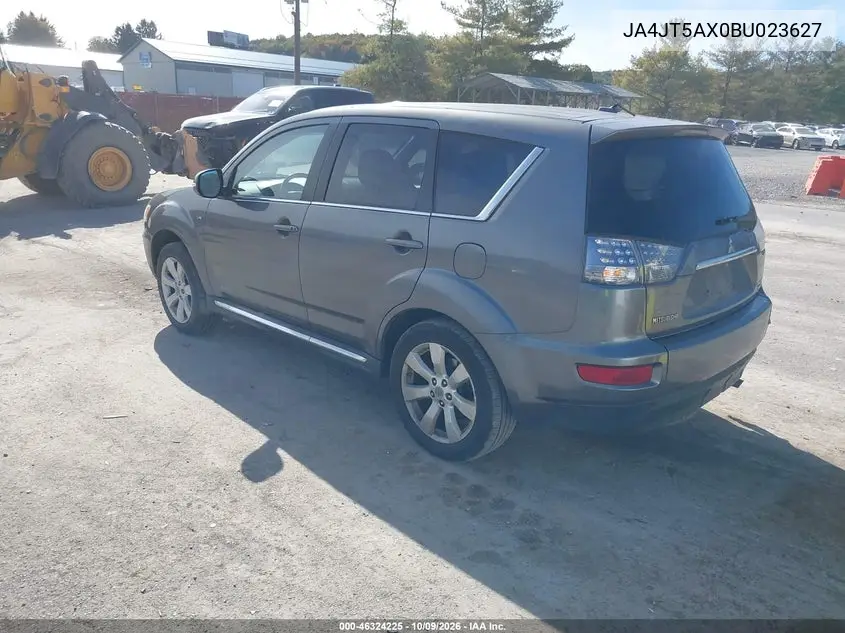 2011 MITSUBISHI OUTLANDER VIN JA4JT5AX0BU023627 — фото 3