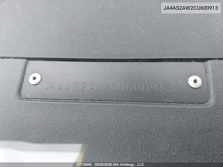 2012 MITSUBISHI OUTLANDER VIN JA4AS2AW2CU600913 — фото 19