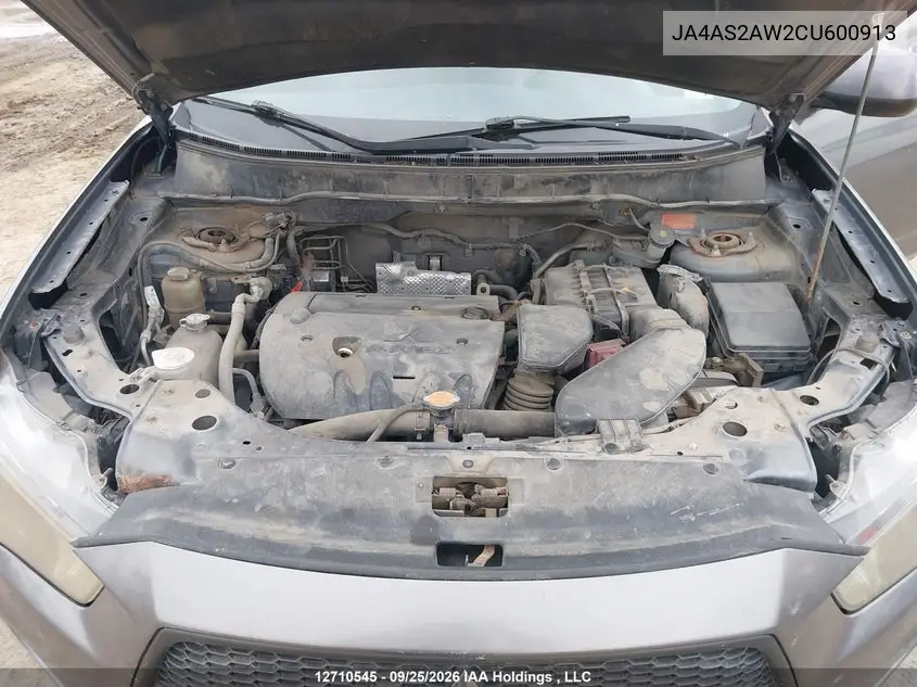 2012 MITSUBISHI OUTLANDER VIN JA4AS2AW2CU600913 — фото 9