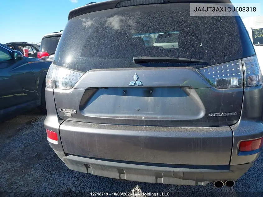 2012 MITSUBISHI OUTLANDER VIN JA4JT3AX1CU608318 — фото 16