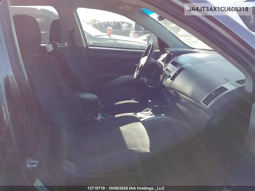 2012 MITSUBISHI OUTLANDER VIN JA4JT3AX1CU608318 — фото 5