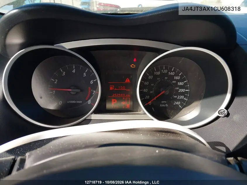 2012 MITSUBISHI OUTLANDER VIN JA4JT3AX1CU608318 — фото 7