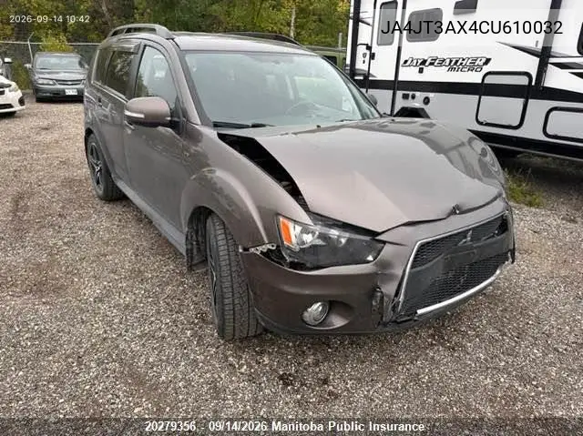 MITSUBISHI OUTLANDER 2012, VIN JA4JT3AX4CU610032