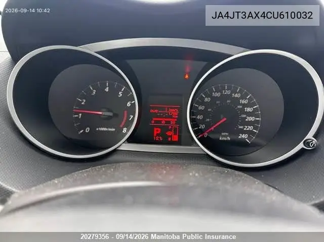 2012 MITSUBISHI OUTLANDER VIN JA4JT3AX4CU610032 — фото 7