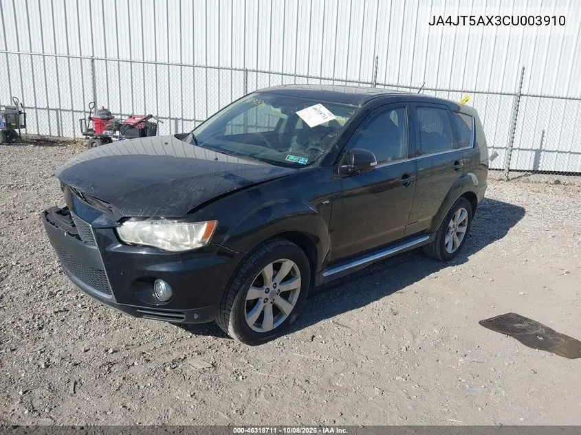 2012 MITSUBISHI OUTLANDER VIN JA4JT5AX3CU003910 — фото 2