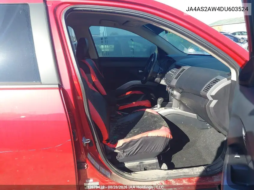 2013 MITSUBISHI OUTLANDER VIN JA4AS2AW4DU603524 — фото 5