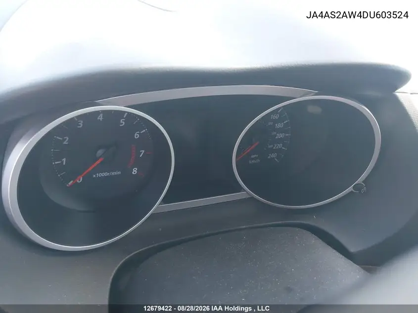 2013 MITSUBISHI OUTLANDER VIN JA4AS2AW4DU603524 — фото 7