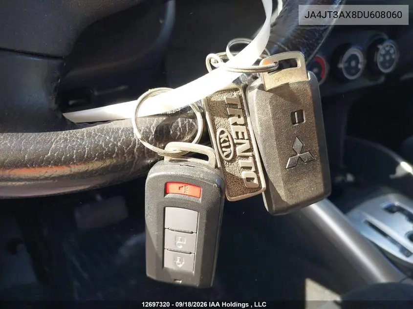 2013 MITSUBISHI OUTLANDER VIN JA4JT3AX8DU608060 — фото 11