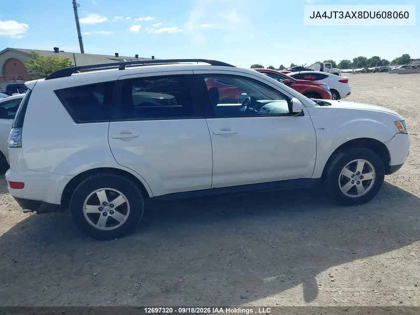 2013 MITSUBISHI OUTLANDER VIN JA4JT3AX8DU608060 — фото 13