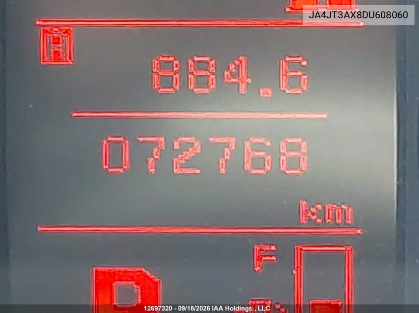 2013 MITSUBISHI OUTLANDER VIN JA4JT3AX8DU608060 — фото 15
