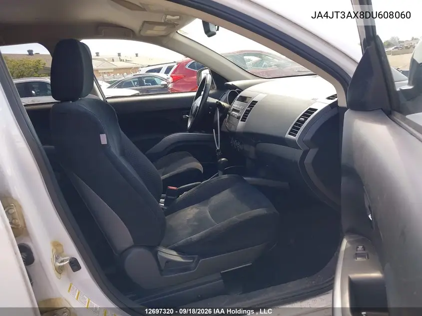2013 MITSUBISHI OUTLANDER VIN JA4JT3AX8DU608060 — фото 5