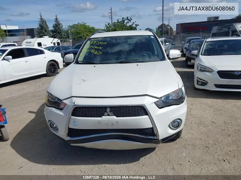 2013 MITSUBISHI OUTLANDER VIN JA4JT3AX8DU608060 — фото 6