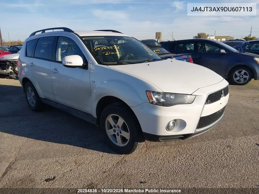 MITSUBISHI OUTLANDER 2013, VIN JA4JT3AX9DU607113