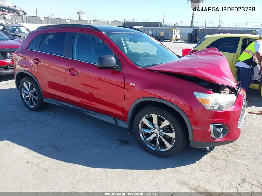 MITSUBISHI OUTLANDER 2013, VIN 4A4AP5AU8DE023798