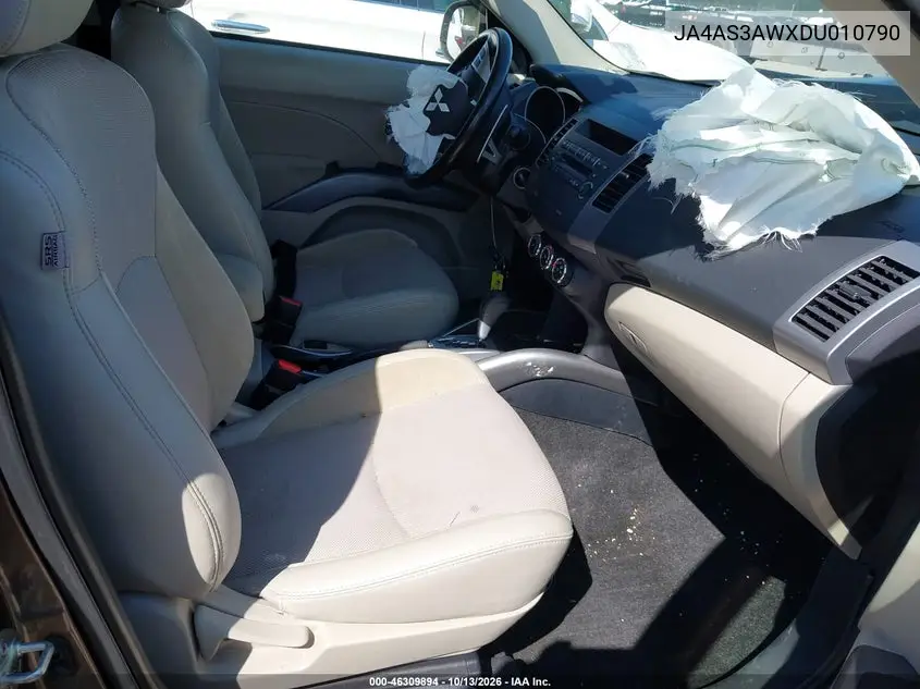 2013 MITSUBISHI OUTLANDER VIN JA4AS3AWXDU010790 — фото 5