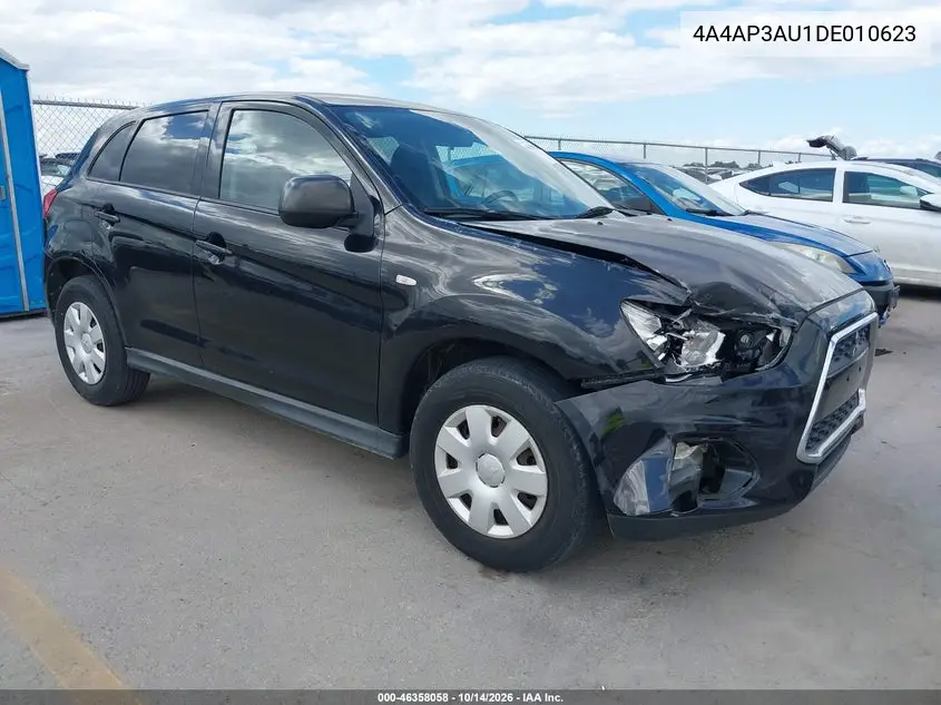 MITSUBISHI OUTLANDER 2013, VIN 4A4AP3AU1DE010623