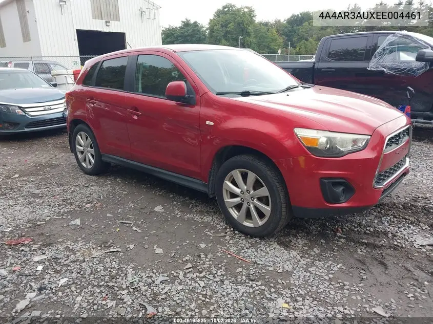 MITSUBISHI OUTLANDER 2014, VIN 4A4AR3AUXEE004461