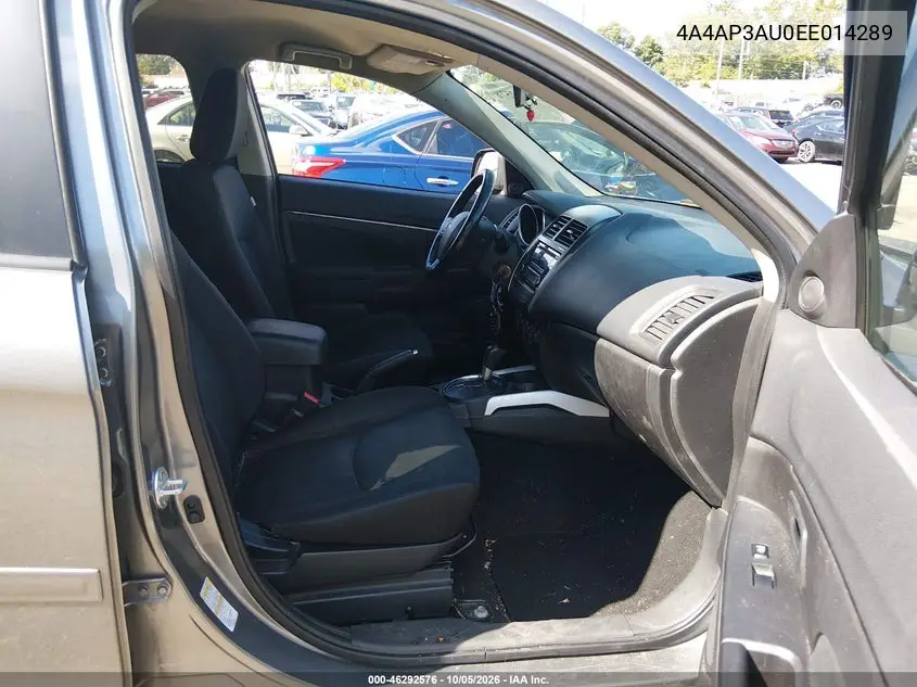 2014 MITSUBISHI OUTLANDER VIN 4A4AP3AU0EE014289 — фото 5