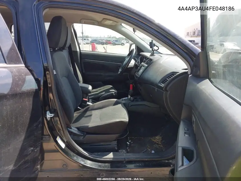 2015 MITSUBISHI OUTLANDER VIN 4A4AP3AU4FE048186 — фото 5