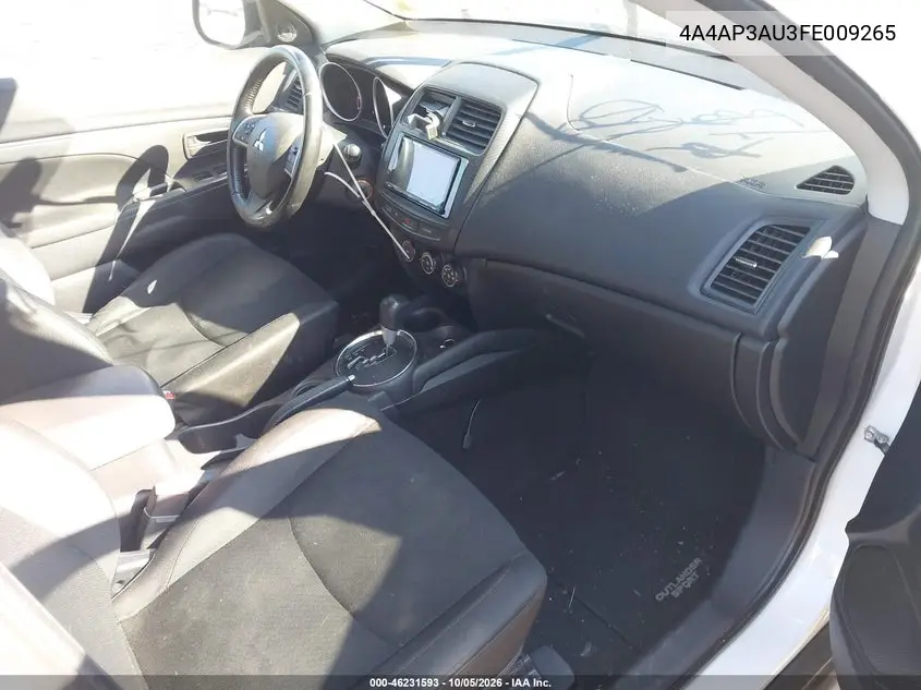 2015 MITSUBISHI OUTLANDER VIN 4A4AP3AU3FE009265 — фото 5