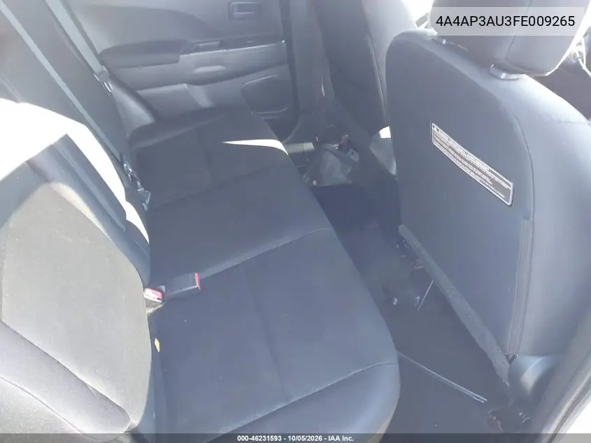 2015 MITSUBISHI OUTLANDER VIN 4A4AP3AU3FE009265 — фото 8