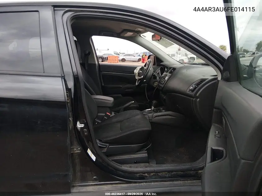 2015 MITSUBISHI OUTLANDER VIN 4A4AR3AU6FE014115 — фото 5