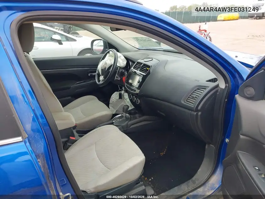 2015 MITSUBISHI OUTLANDER VIN 4A4AR4AW3FE031249 — фото 5