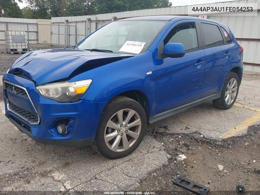 2015 MITSUBISHI OUTLANDER VIN 4A4AP3AU1FE054253 — фото 2