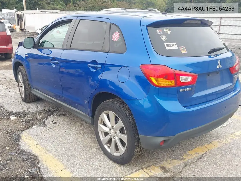 2015 MITSUBISHI OUTLANDER VIN 4A4AP3AU1FE054253 — фото 3