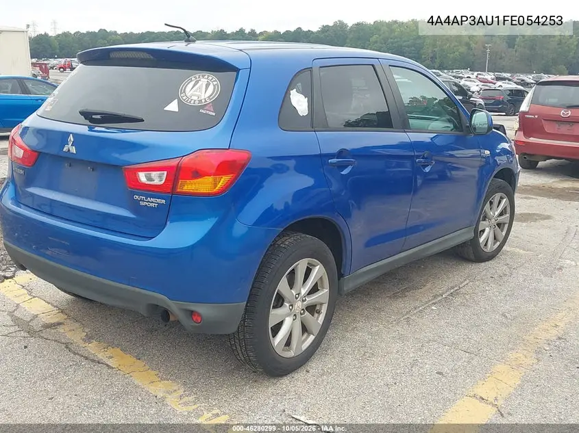 2015 MITSUBISHI OUTLANDER VIN 4A4AP3AU1FE054253 — фото 4