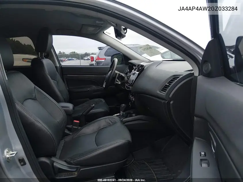 2016 MITSUBISHI OUTLANDER VIN JA4AP4AW2GZ033284 — фото 5