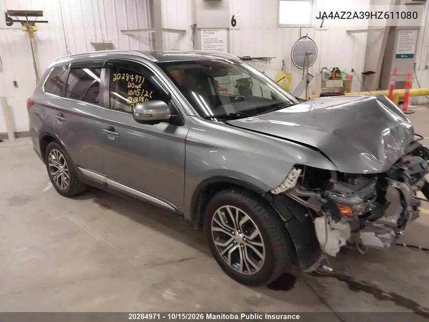 MITSUBISHI OUTLANDER 2017, VIN JA4AZ2A39HZ611080