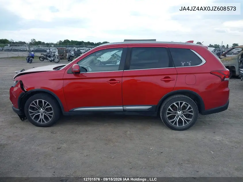 2018 MITSUBISHI OUTLANDER VIN JA4JZ4AX0JZ608573 — фото 14