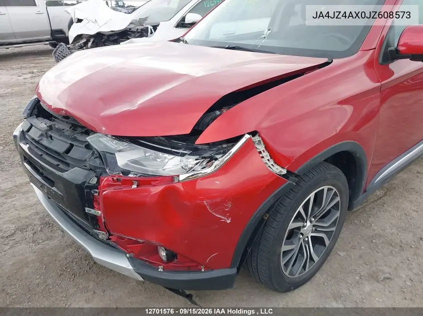 2018 MITSUBISHI OUTLANDER VIN JA4JZ4AX0JZ608573 — фото 18