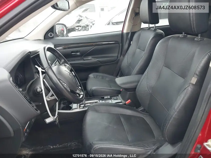 2018 MITSUBISHI OUTLANDER VIN JA4JZ4AX0JZ608573 — фото 5
