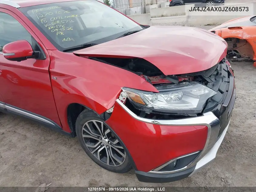 2018 MITSUBISHI OUTLANDER VIN JA4JZ4AX0JZ608573 — фото 6