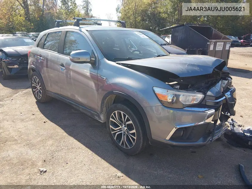 MITSUBISHI OUTLANDER 2018, VIN JA4AR3AU9JU005621