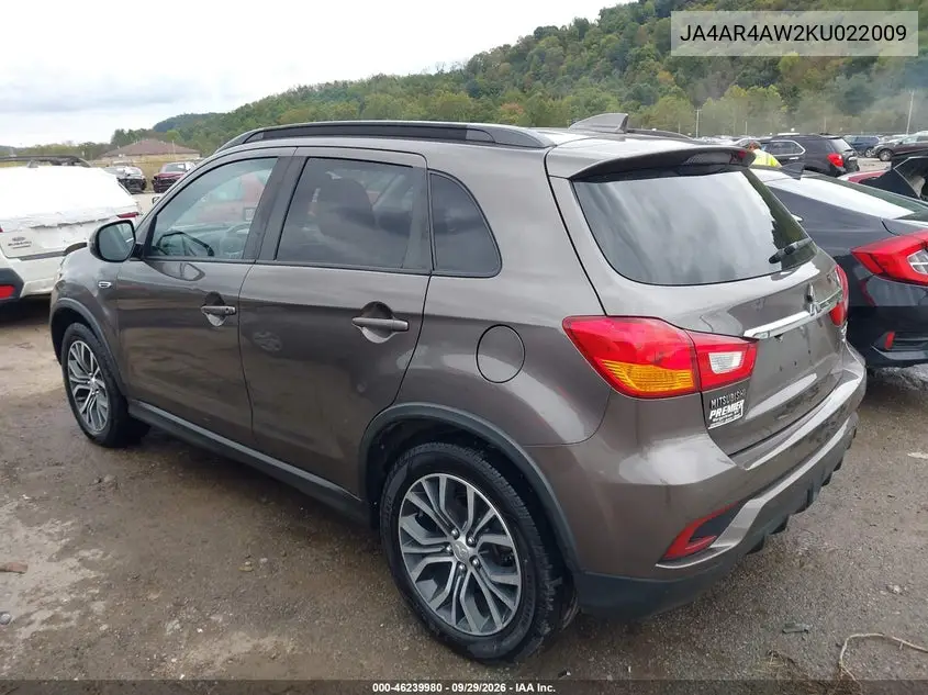 2019 MITSUBISHI OUTLANDER VIN JA4AR4AW2KU022009 — фото 3