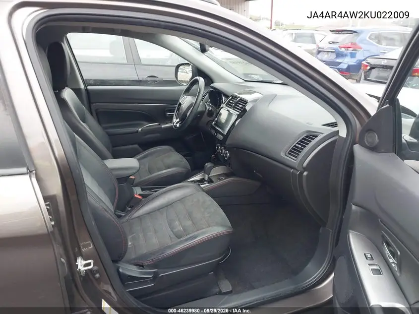 2019 MITSUBISHI OUTLANDER VIN JA4AR4AW2KU022009 — фото 5