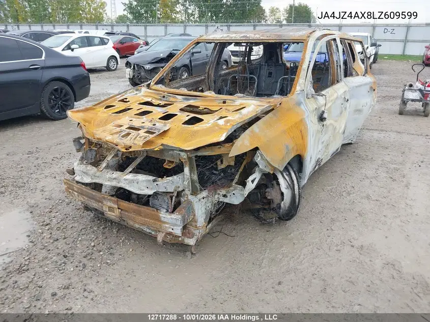 2020 MITSUBISHI OUTLANDER VIN JA4JZ4AX8LZ609599 — фото 2